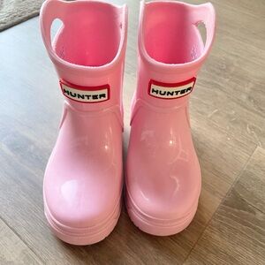 Hunter big kid sz 1 girl rain boots
